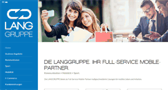 Desktop Screenshot of langgruppe.com