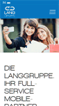 Mobile Screenshot of langgruppe.com